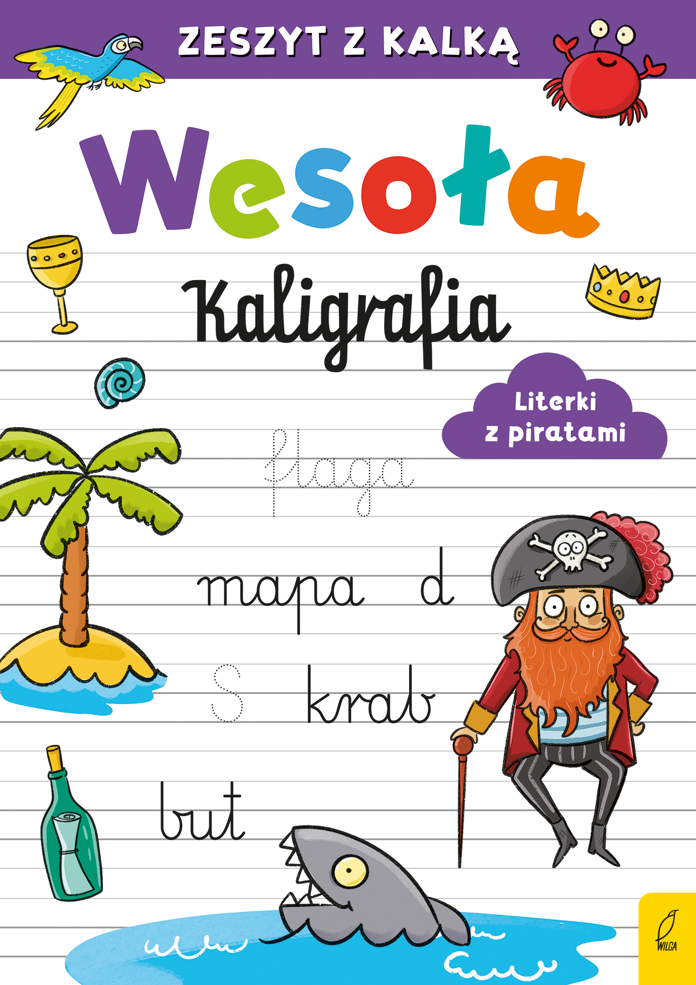 Image of Literki z piratami. Wesoła kaligrafia