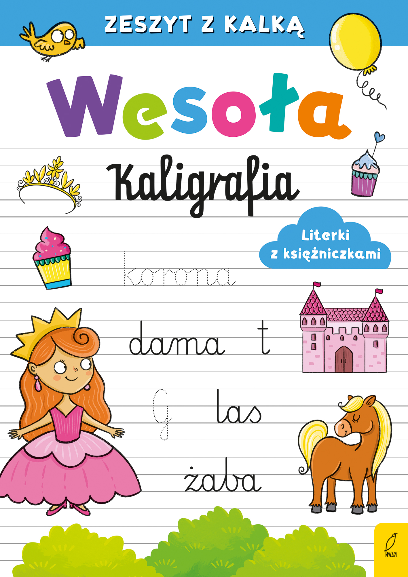 Image of Literki z księżniczkami. Wesoła kaligrafia