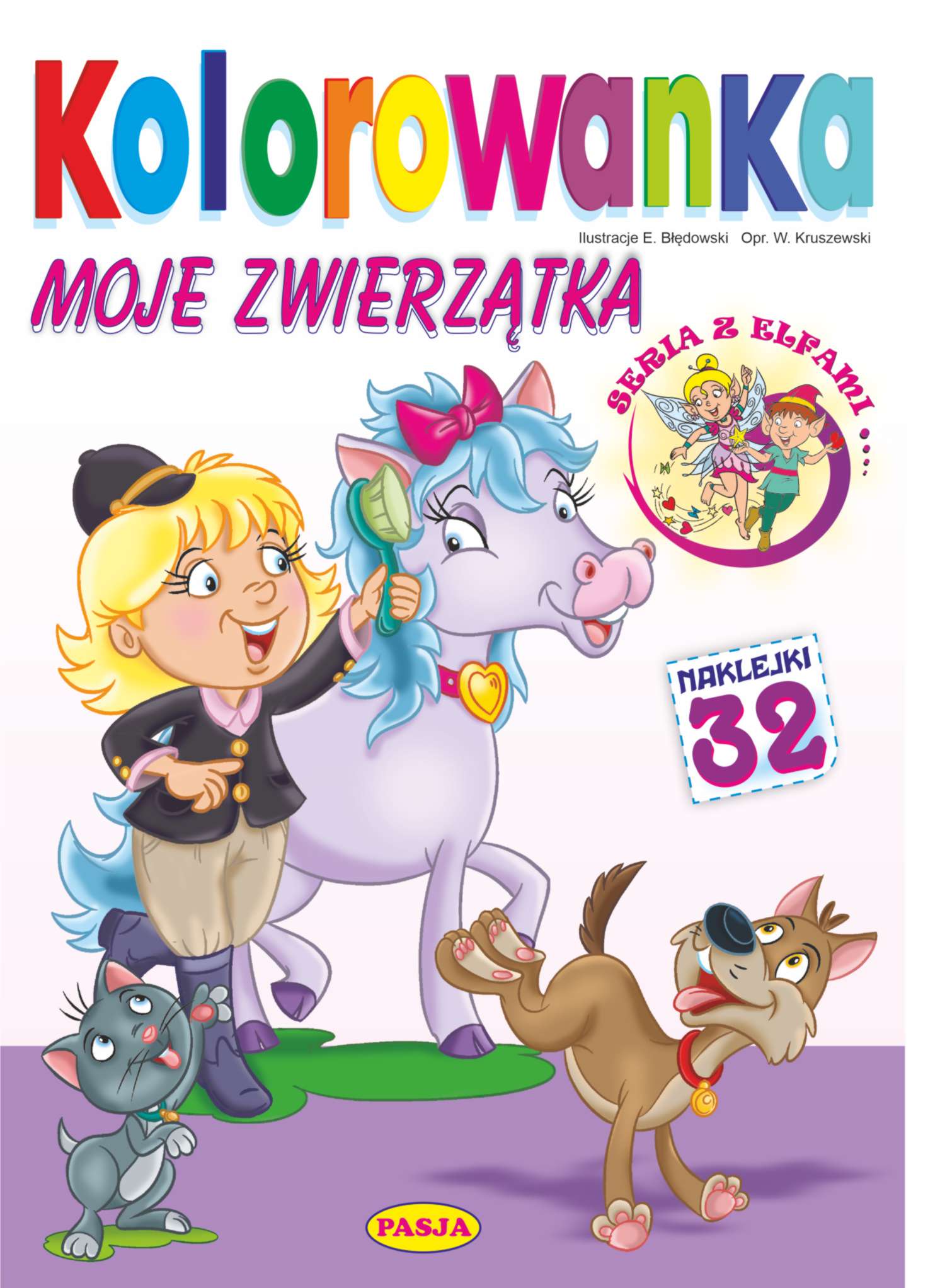 Image of Moje zwierzątka. Kolorowanka