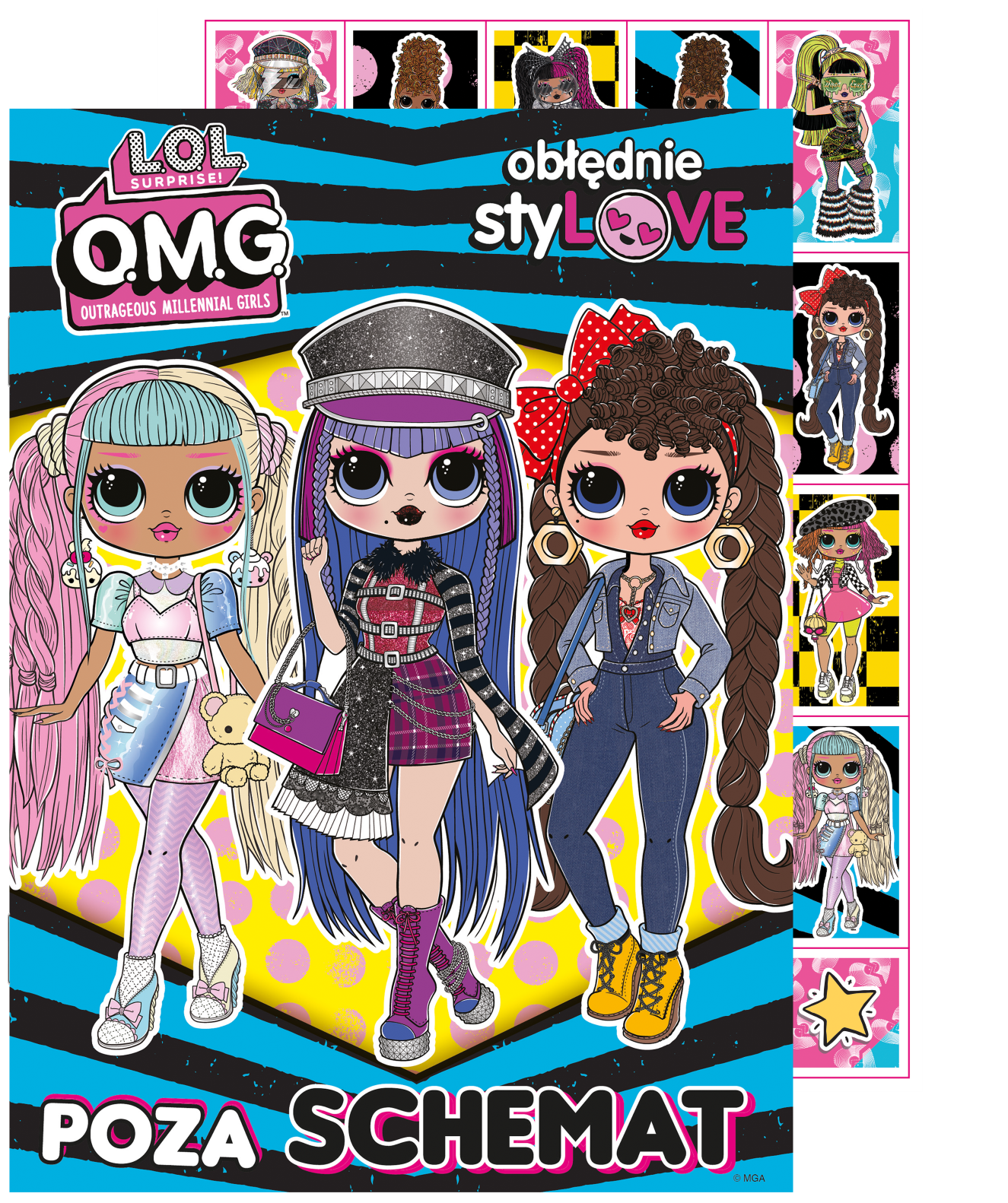 Image of Poza schemat. Obłędnie styLOVE. L.O.L. Surprise!