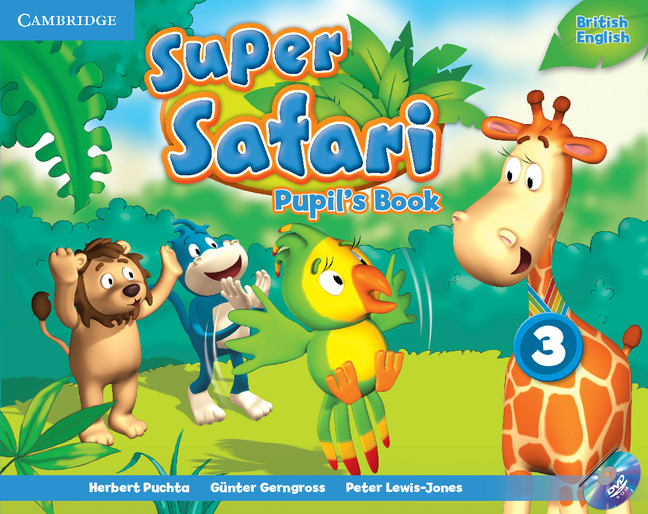 Image of Super Safari 3 Pupil's Book + DVD