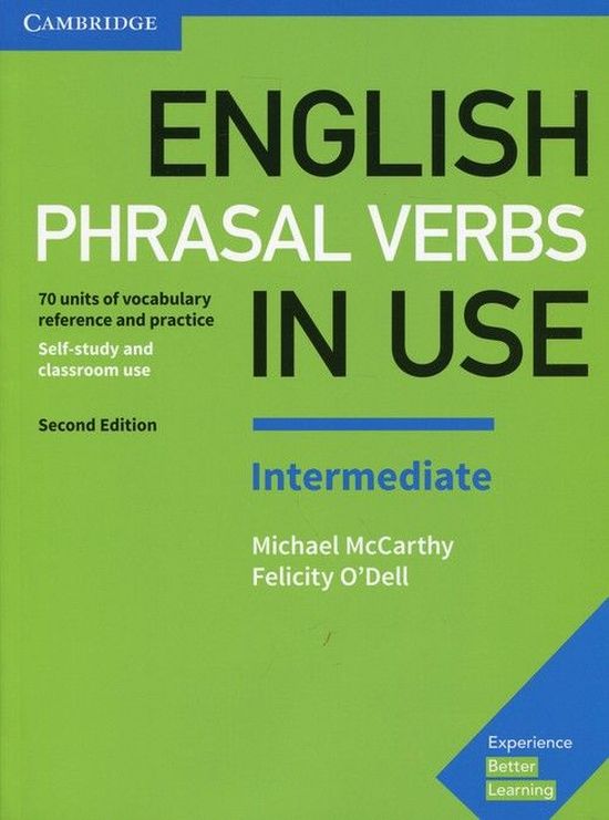 Image of English Phrasal Verbs in Use Intermediate Self-stury and classroom use