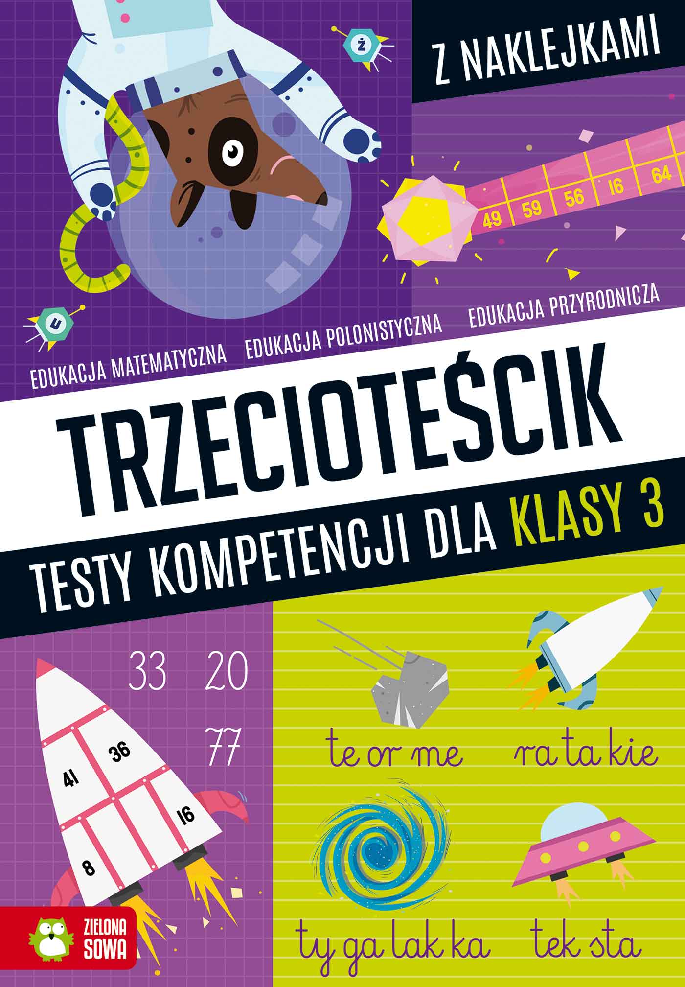 Image of Trzecioteścik. Testy kompetencji dla klasy 3
