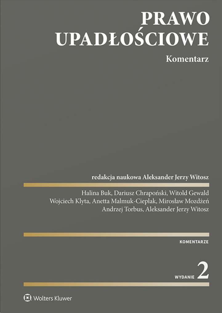 Image of Prawo upadłościowe. Komentarz