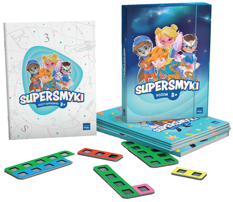 Image of Pakiet Supersmyki Poziom B+ Sześciolatek