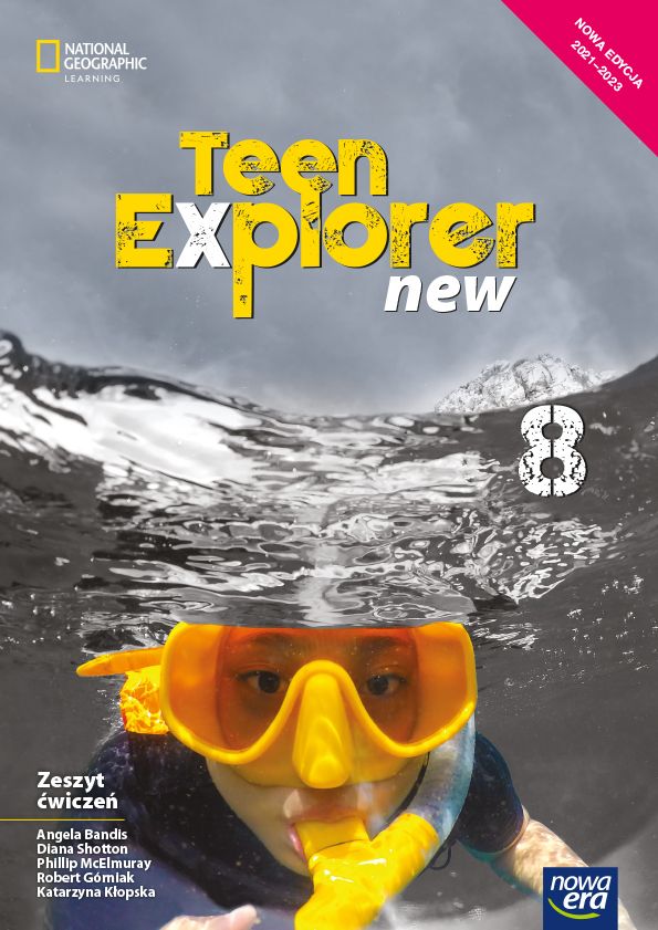 Image of Język angielski Teen Explorer zeszyt ćwiczeń dla klasy 8 szkoły podstawowej EDYCJA 2021-2023