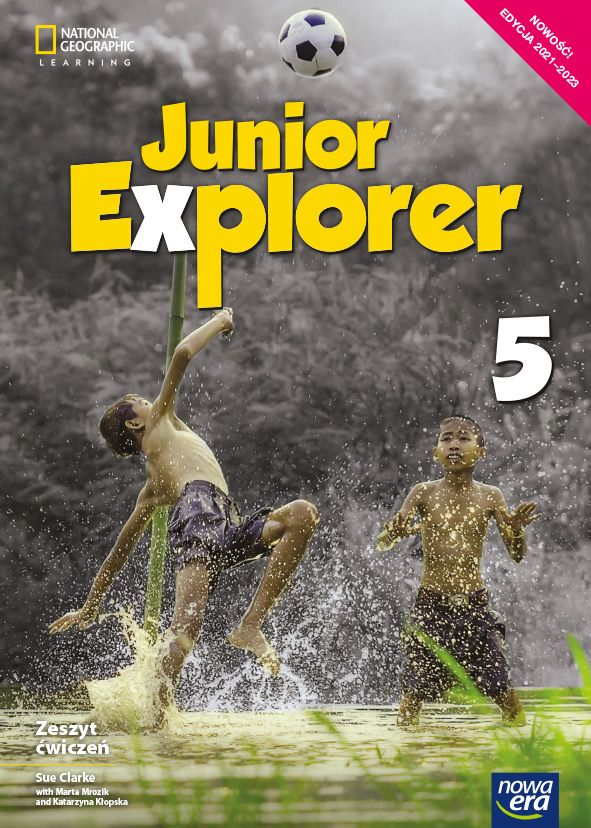 Image of Język angielski Junior Explorer zeszyt ćwiczeń dla klasy 5 szkoły podstawowej EDYCJA 2021-2023