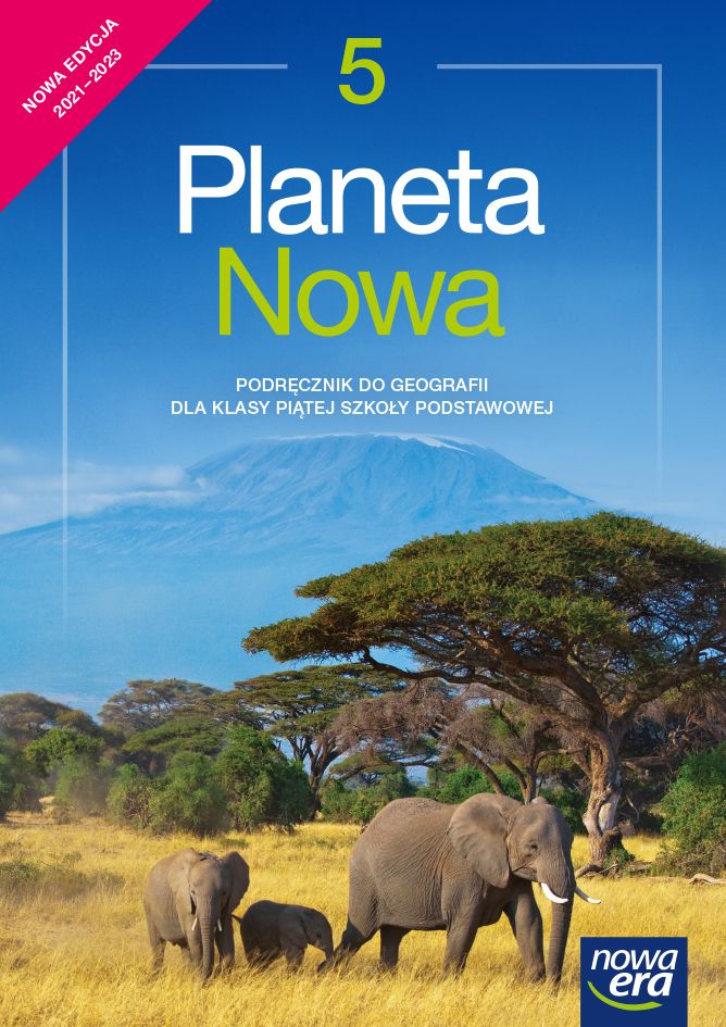 Image of Geografia Planeta nowa podręcznik dla klasy 5 szkoły podstawowej EDYCJA 2021-2023