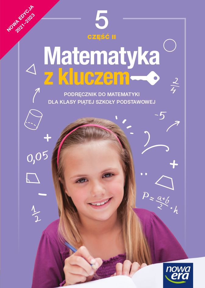 Image of Matematyka z kluczem podręcznik dla klasy 5 część 2 szkoły podstawowej EDYCJA 2021-2023