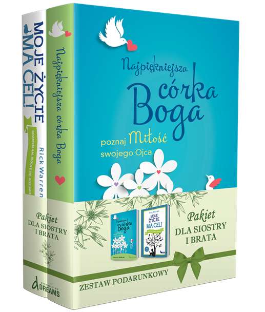 Image of Pakiet dla siostry i brata. Najpiękniejsza córka Boga / Moje życie ma cel