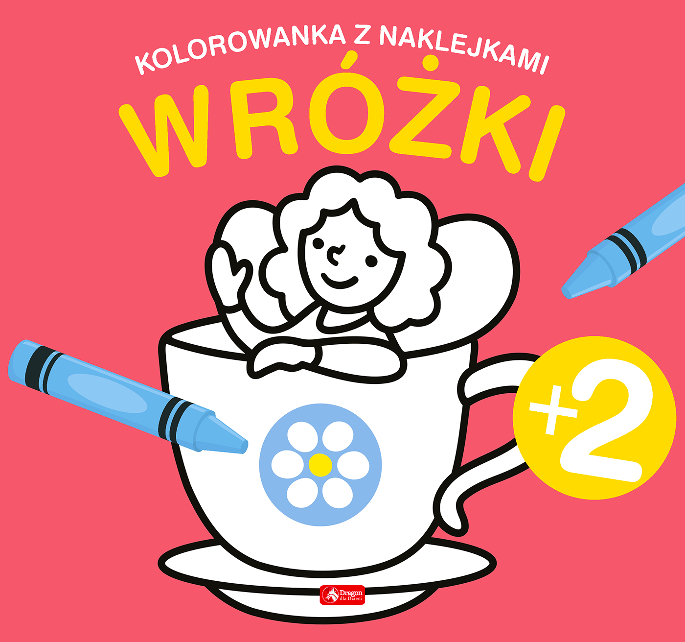 Image of Wróżki. Kolorowanka z naklejkami