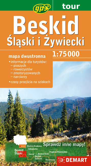 Image of Beskid Śląski i Żywiecki 1:75 000