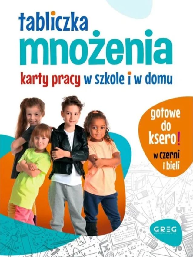 Image of Tabliczka mnożenia. Karty pracy w szkole i w domu