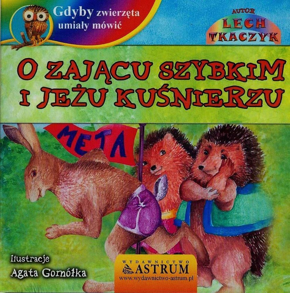 Image of O zającu szybkim i jeżu kuśnierzu gdyby zwierzęta umiały mówić + CD