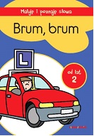 Image of Brum brum maluję i poznaję słowa
