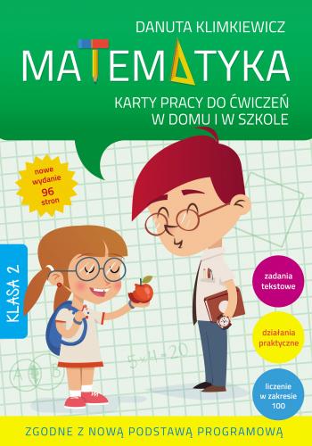 Image of Matematyka klasa 2 karty pracy do ćwiczeń w domu i w szkole wyd. 2016