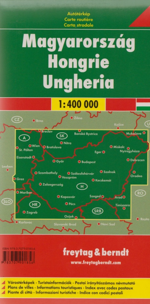 Image of Węgry mapa 1:400 000