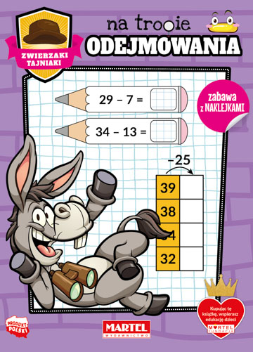 Image of Zwierzaki tajniaki na tropie odejmowania