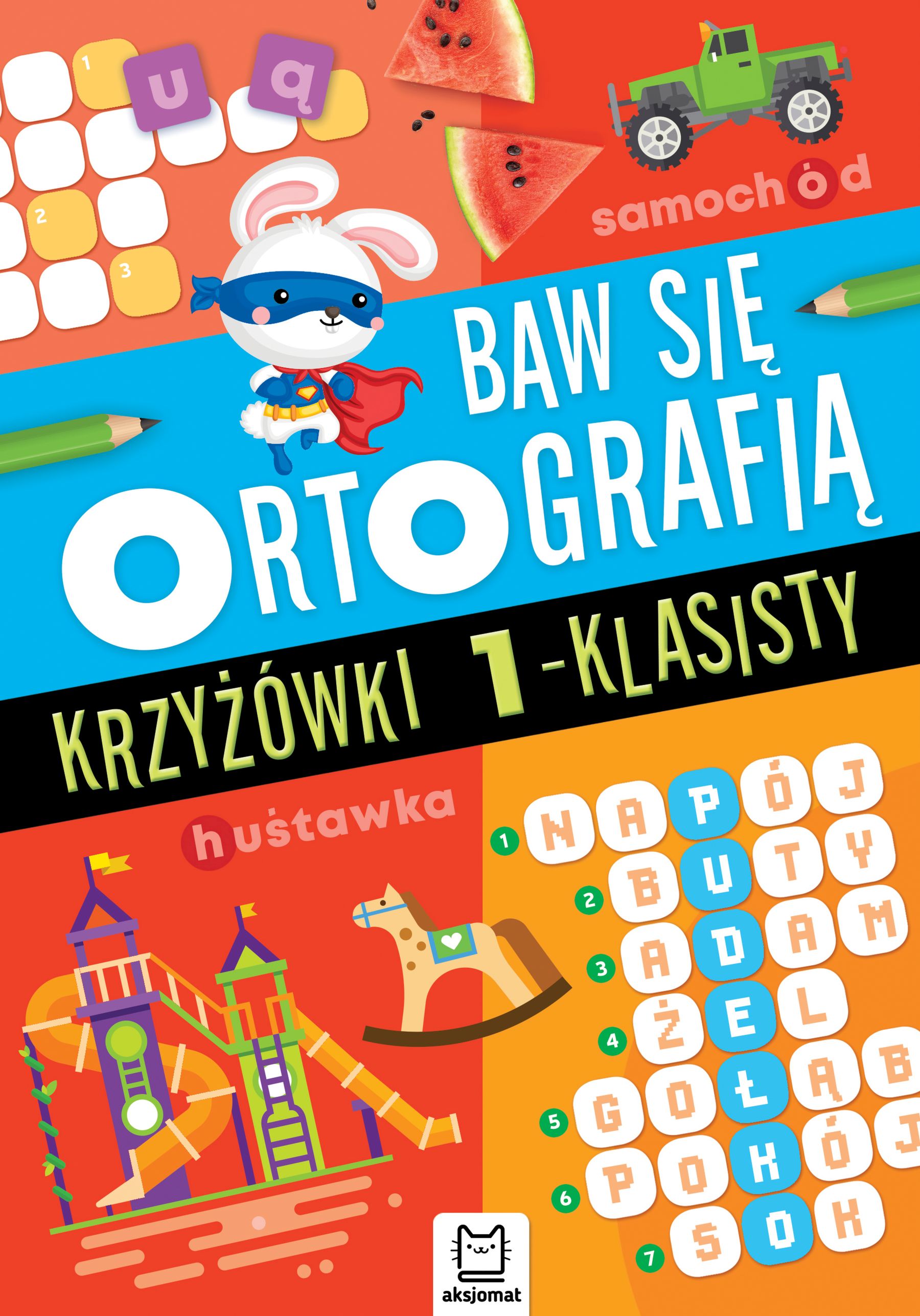 Image of Krzyżówki 1-klasisty. Baw się ortografią
