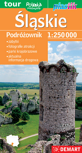 Image of Śląskie. Podróżownik 1:250 000. Plastik