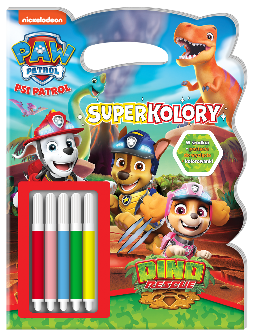 Image of Dino Rescue. Psi Patrol. SuperKolory