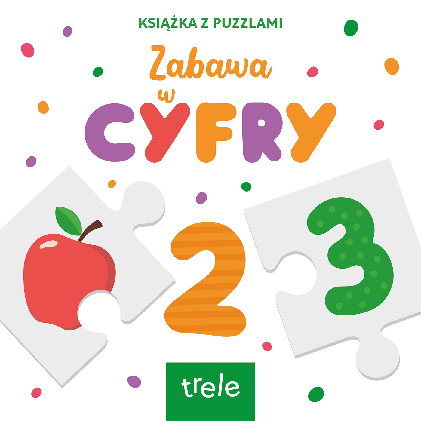 Image of Cyfry. Książka z puzzlami