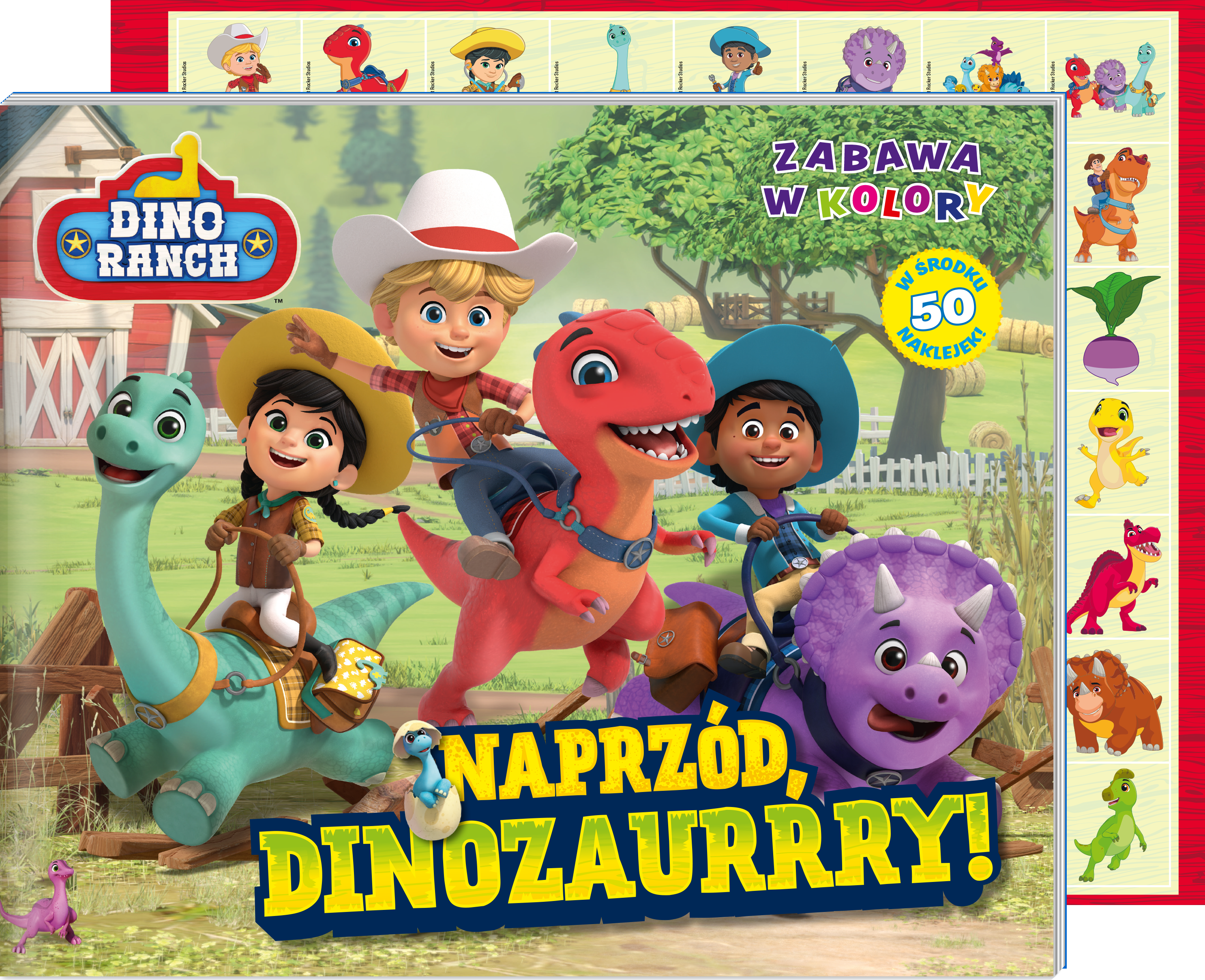 Image of Naprzód, dinozaurrry! Dino Ranch. Zabawa w kolory