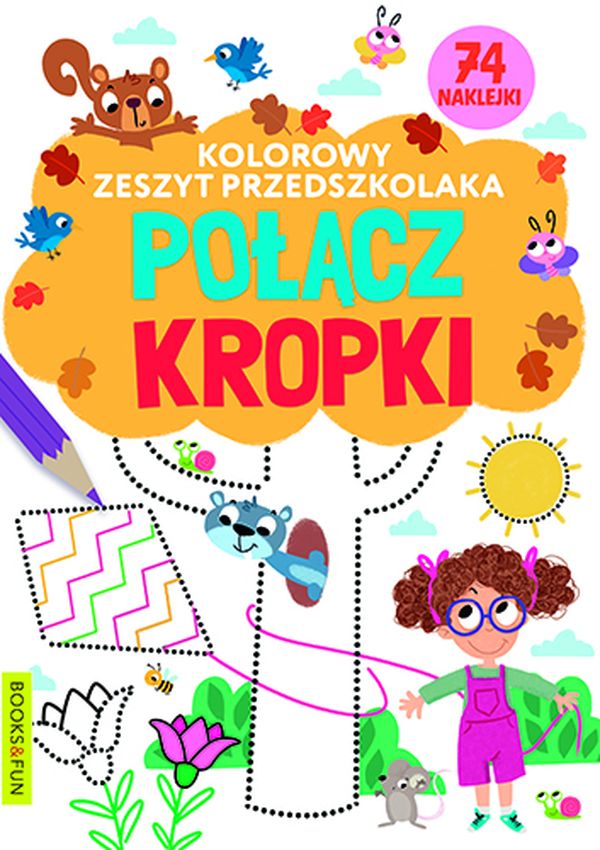 Image of Połącz kropki. Kolorowy zeszyt przedszkolaka