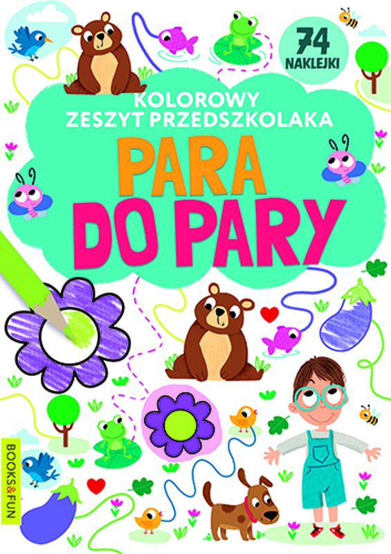 Image of Para do pary. Kolorowy zeszyt przedszkolaka