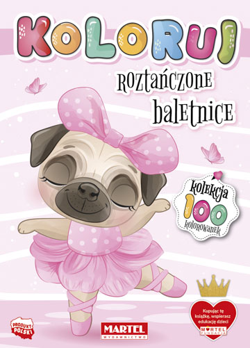 Image of Roztańczone baletnice. Koloruj