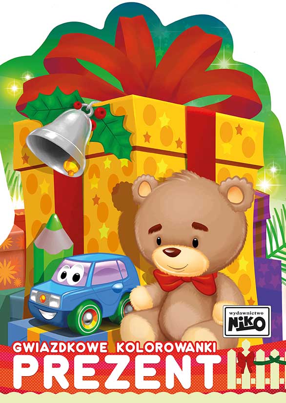 Image of Prezent. Gwiazdkowe kolorowanki