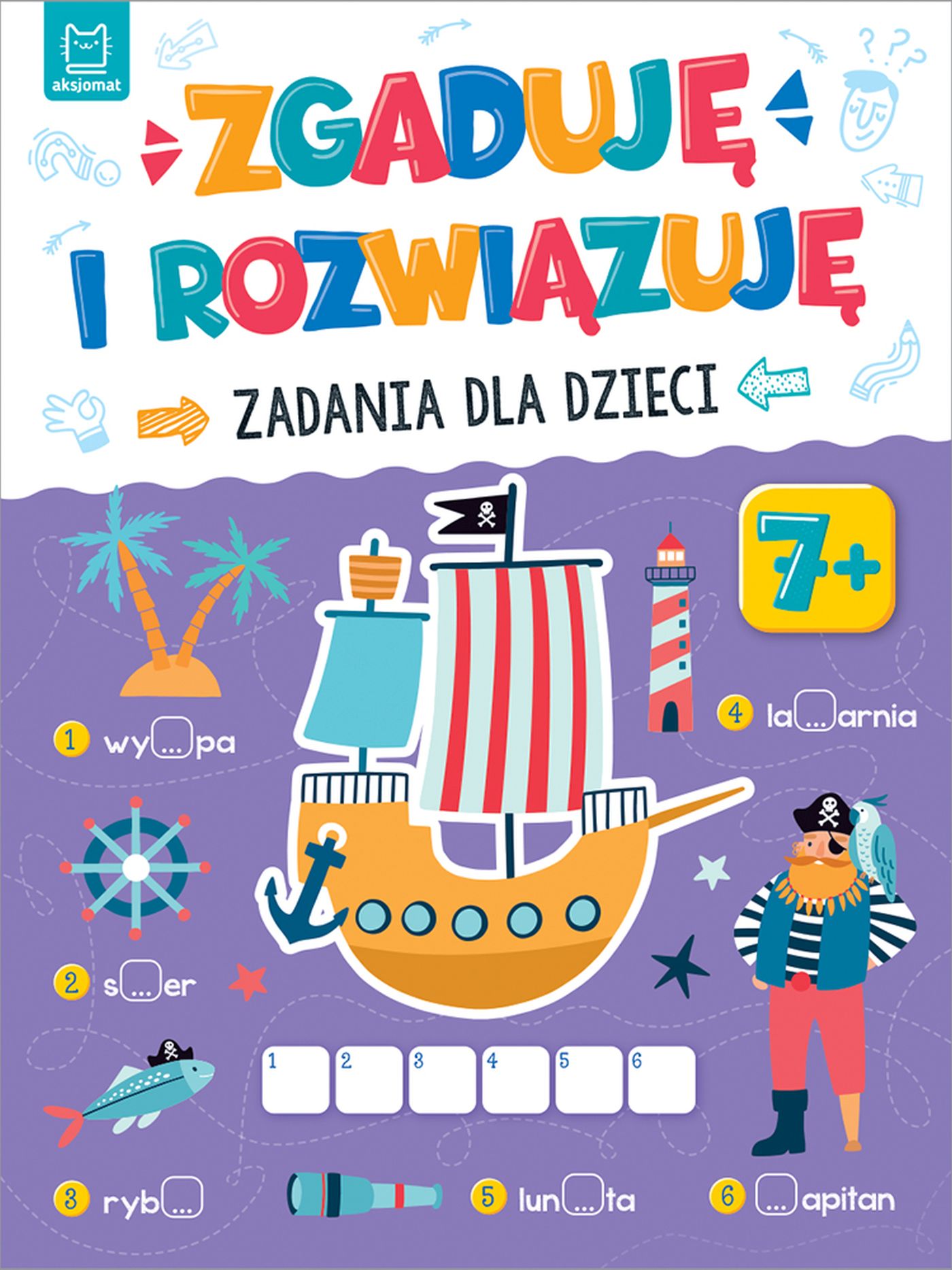 Image of Zgaduję i rozwiązuję. Zadania dla dzieci