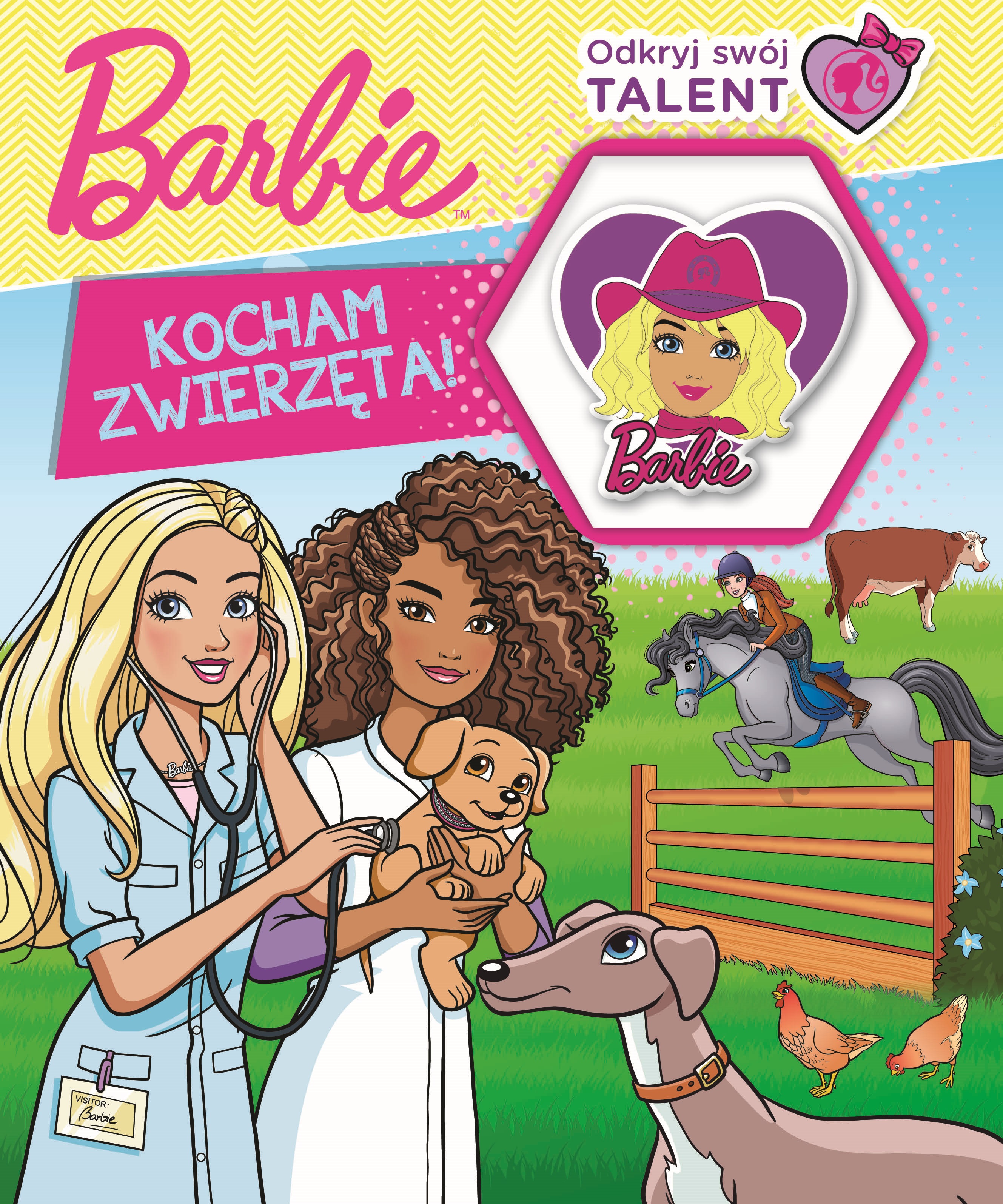 Image of Odkryj swój talent. Kocham zwierzęta! Barbie