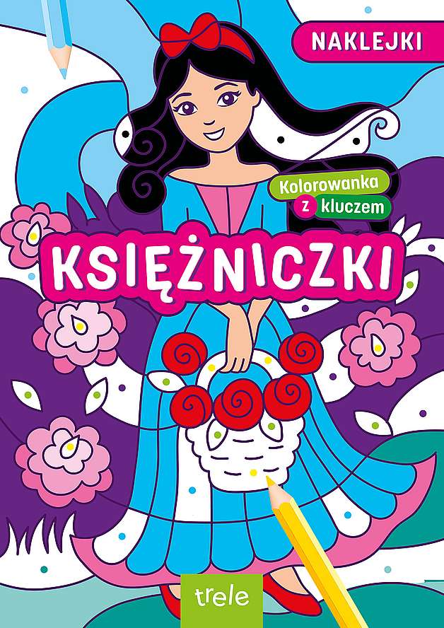 Image of Kolorowanki z kluczem. Księżniczki