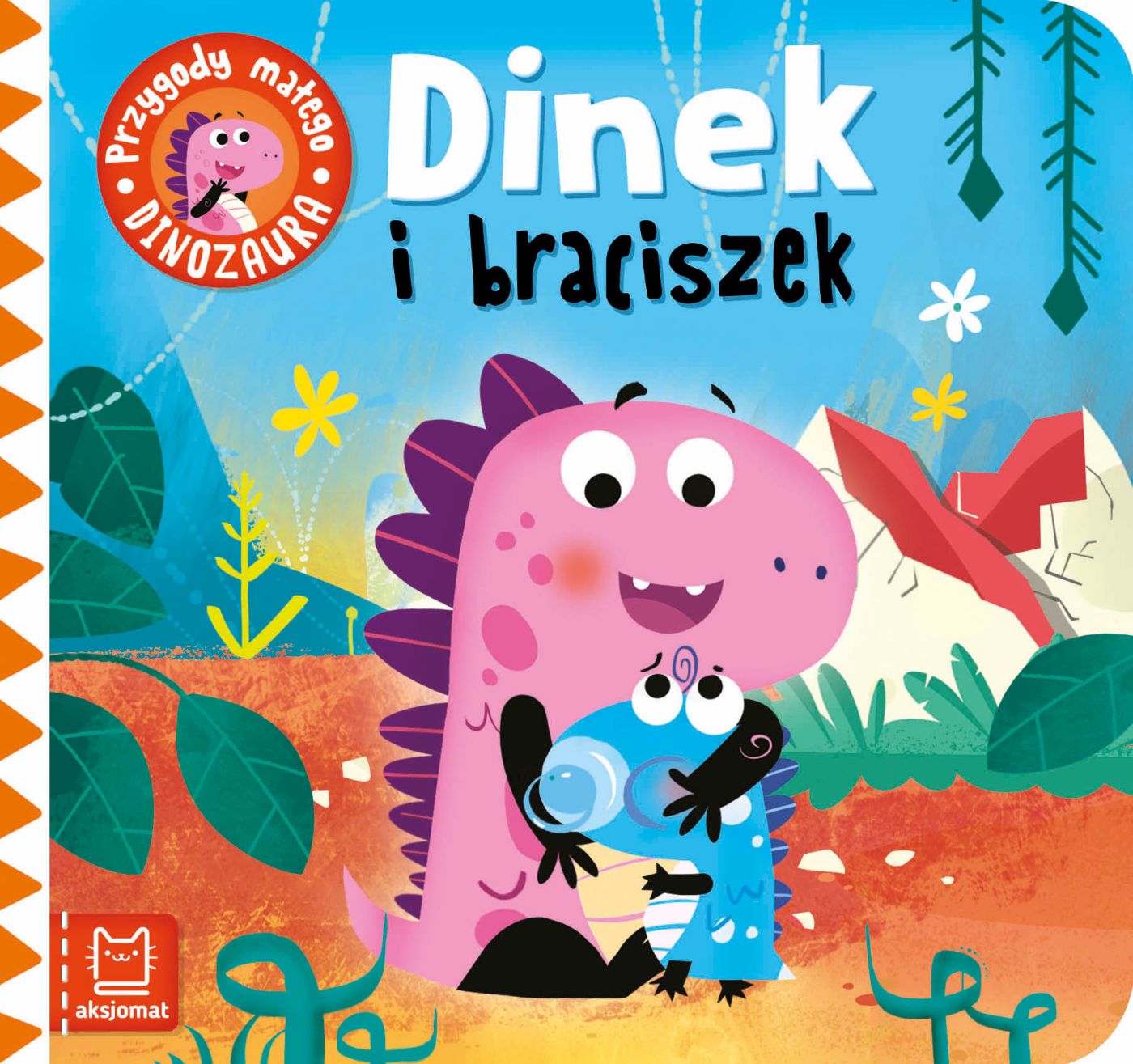 Image of Dinek i braciszek. Przygody małego dinozaura