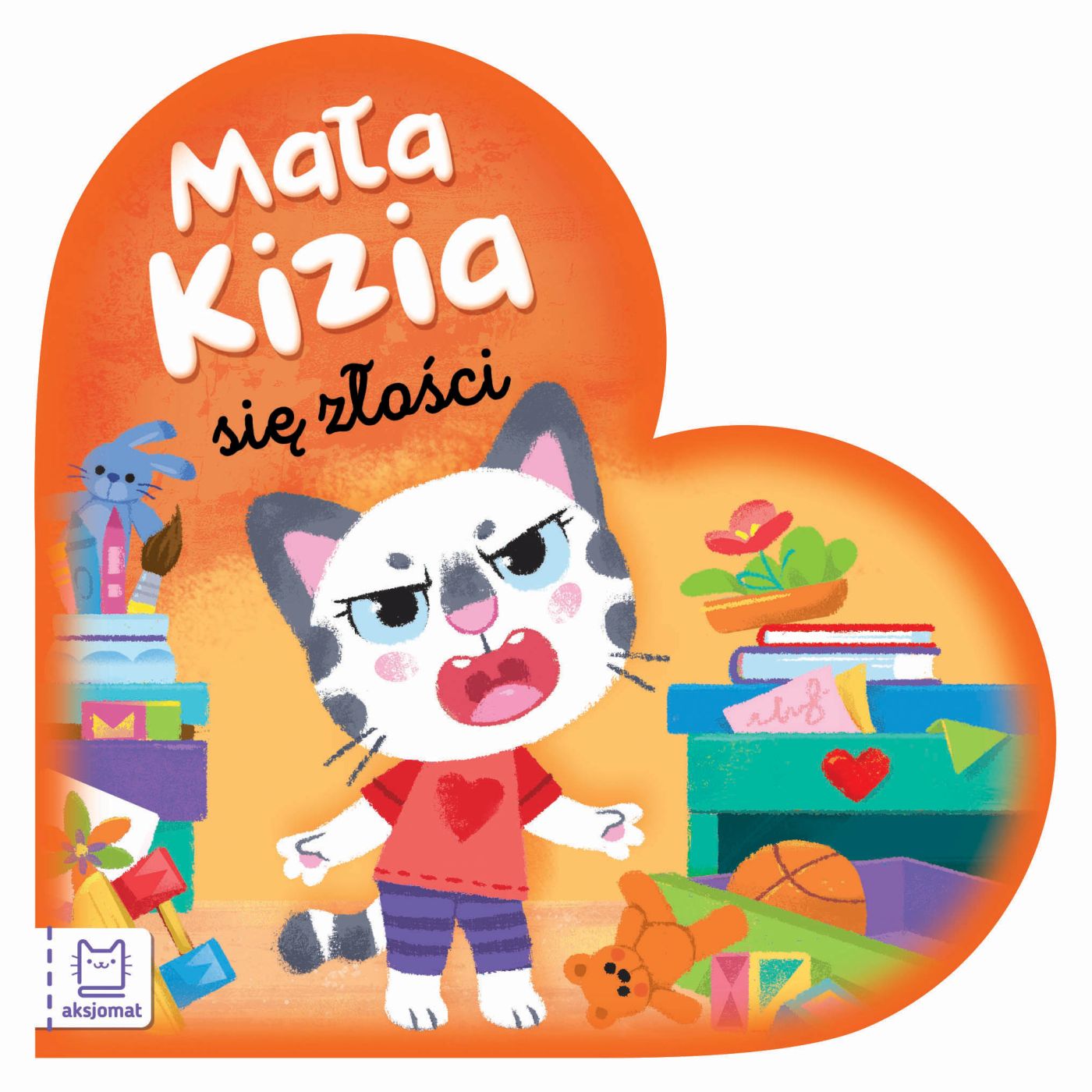 Image of Mała Kizia się złości. Maluch nazywa emocje