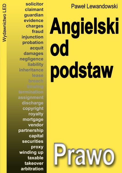 Image of Angielski od podstaw. Prawo