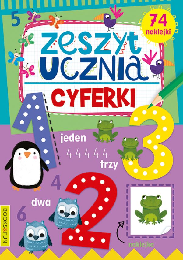 Image of Cyferki. Zeszyt ucznia