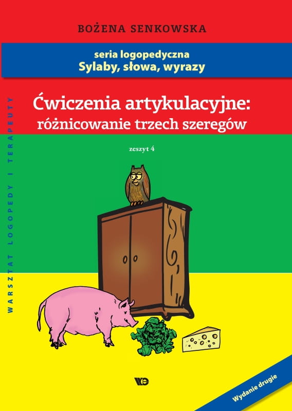 Image of Ćwiczenia artykulacyjne Zeszyt 4 Różnicowanie trzech szeregów