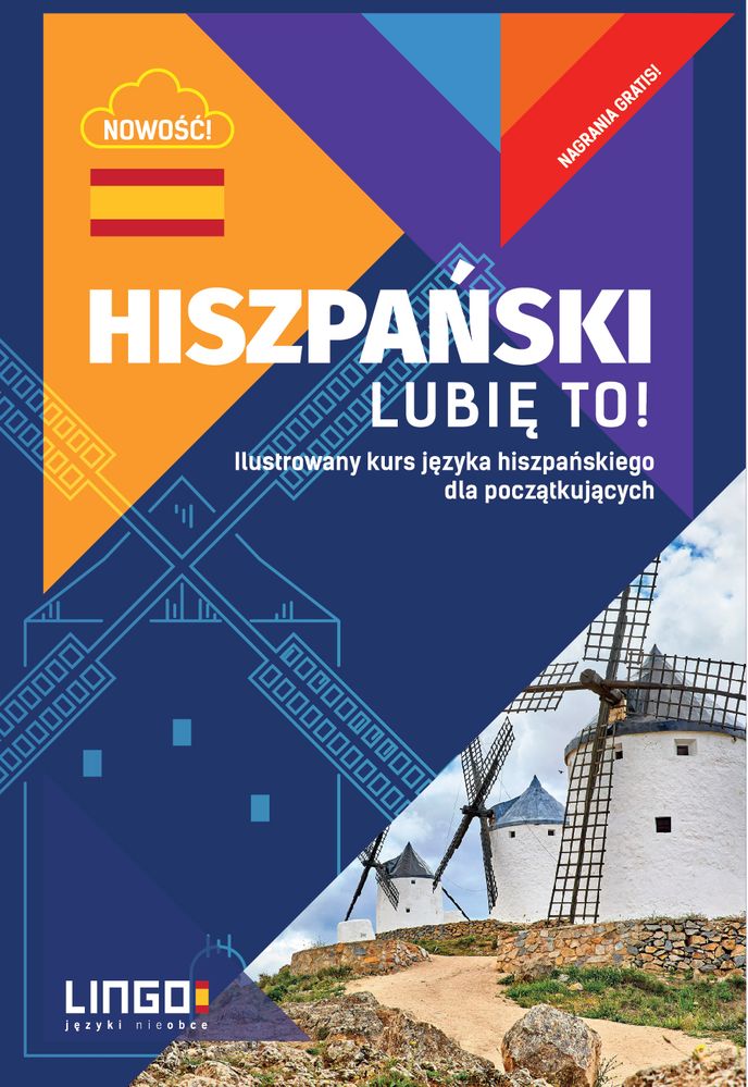Image of Hiszpański lubię to ilustrowany kurs języka hiszpańskiego dla początkujących