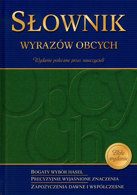 Image of Słownik wyrazów obcych złote wydanie