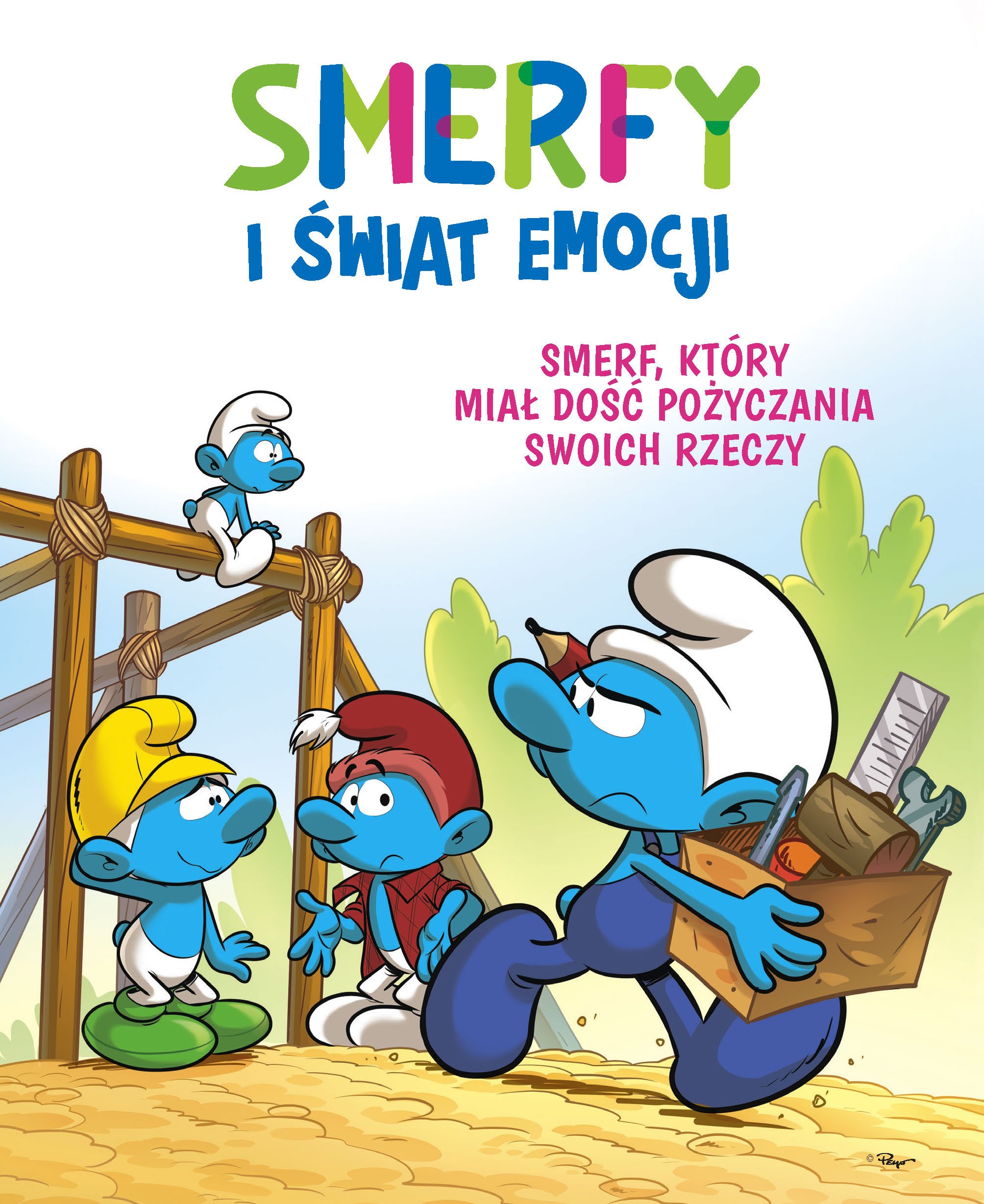 Image of Smerf, który miał dość pożyczania swoich rzeczy. Smerfy i świat emocji
