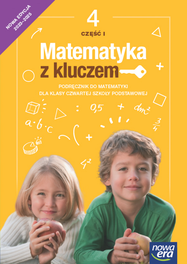 Image of Matematyka z kluczem NEON podręcznik dla klasy 4 część 1 szkoły podstawowej EDYCJA 2023-2025