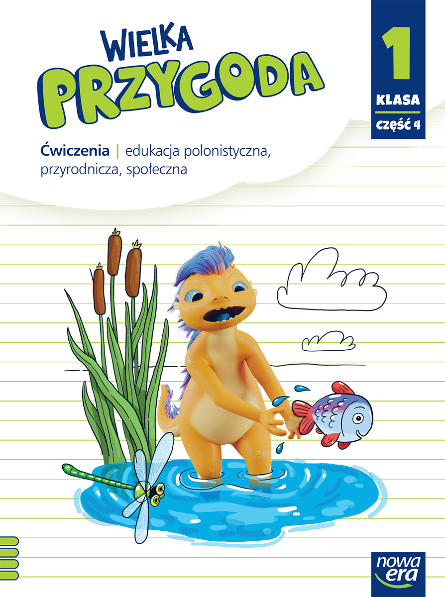 Image of WIELKA PRZYGODA NEON klasa 1 część 4 Zeszyt ćwiczeń zintegrowanych EDYCJA 2023-2025