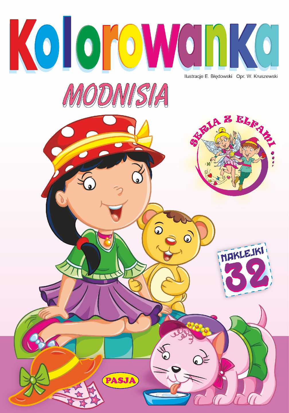 Image of Modnisia. Kolorowanka