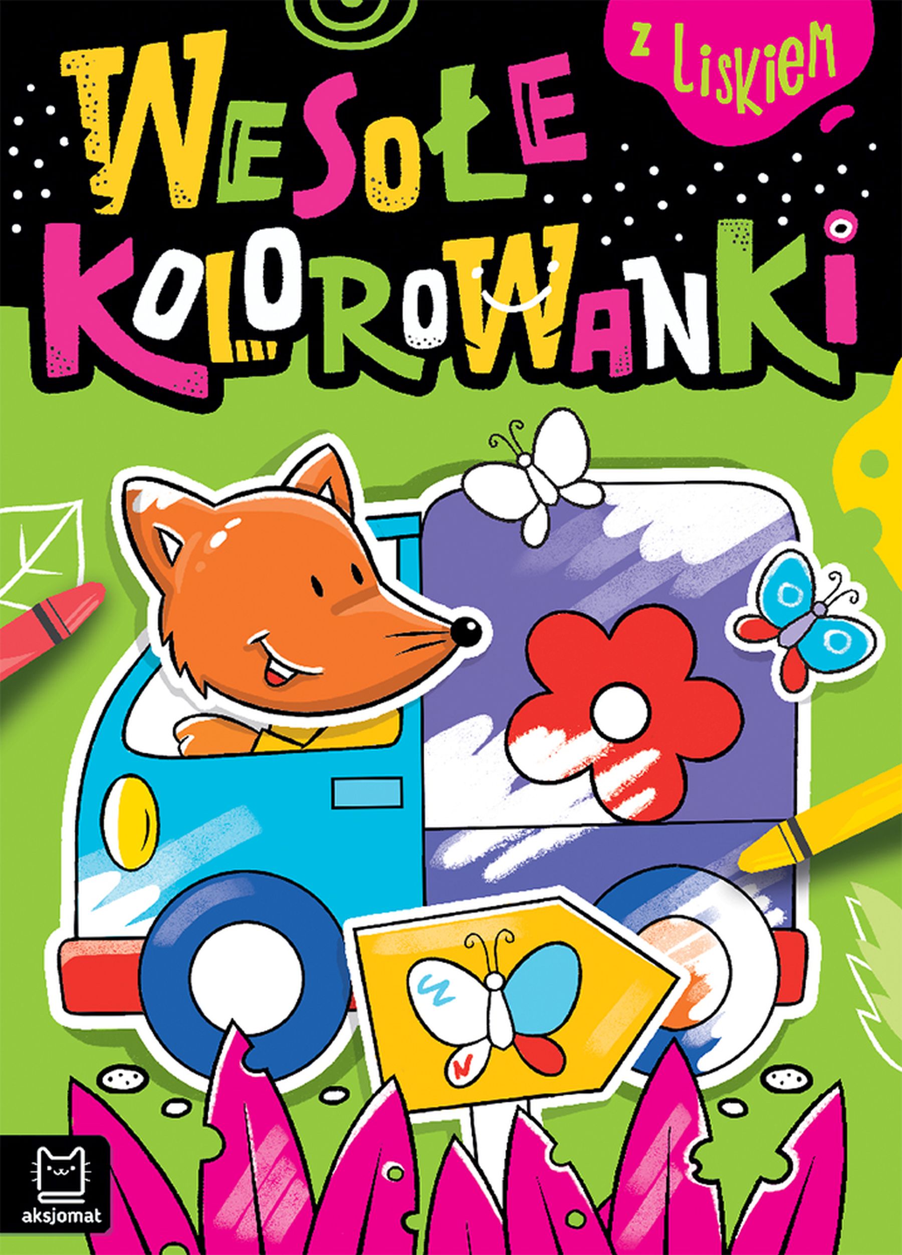 Image of Wesołe kolorowanki z liskiem