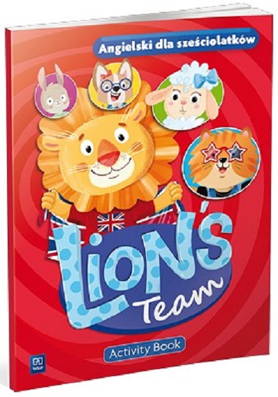 Image of Język angielski Lion's Team Activity Book przedszkole Sześciolatka