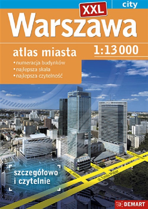 Image of Warszawa XXL. Atlas miasta 1:13 000