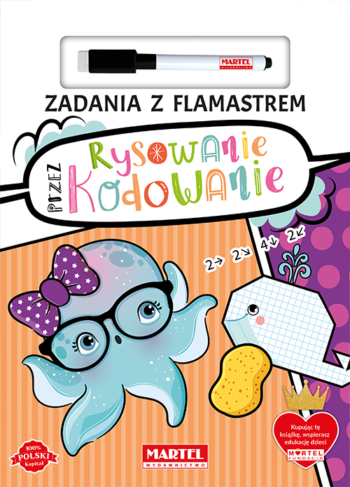 Image of Rysowanie przez kodowanie. Zadania z flamastrem
