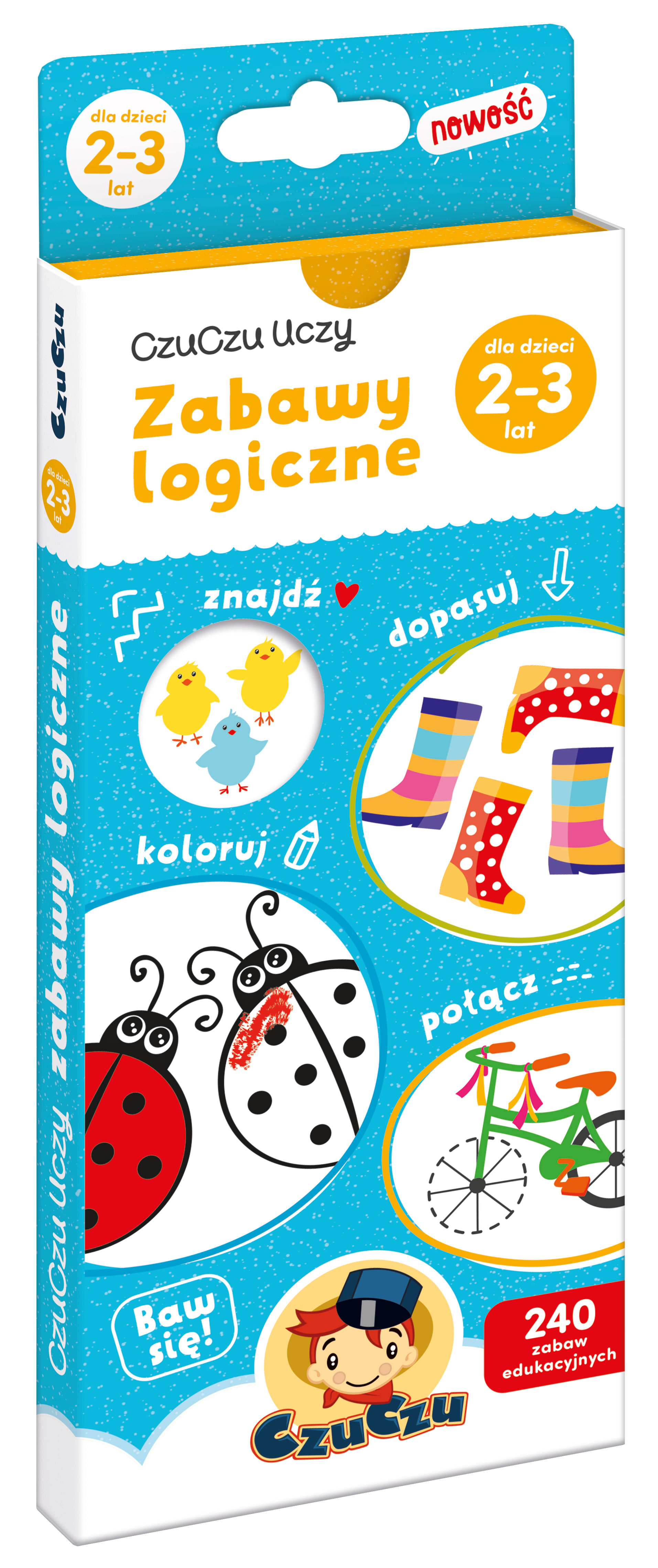 Image of Zabawy logiczne 2-3 lat CzuCzu